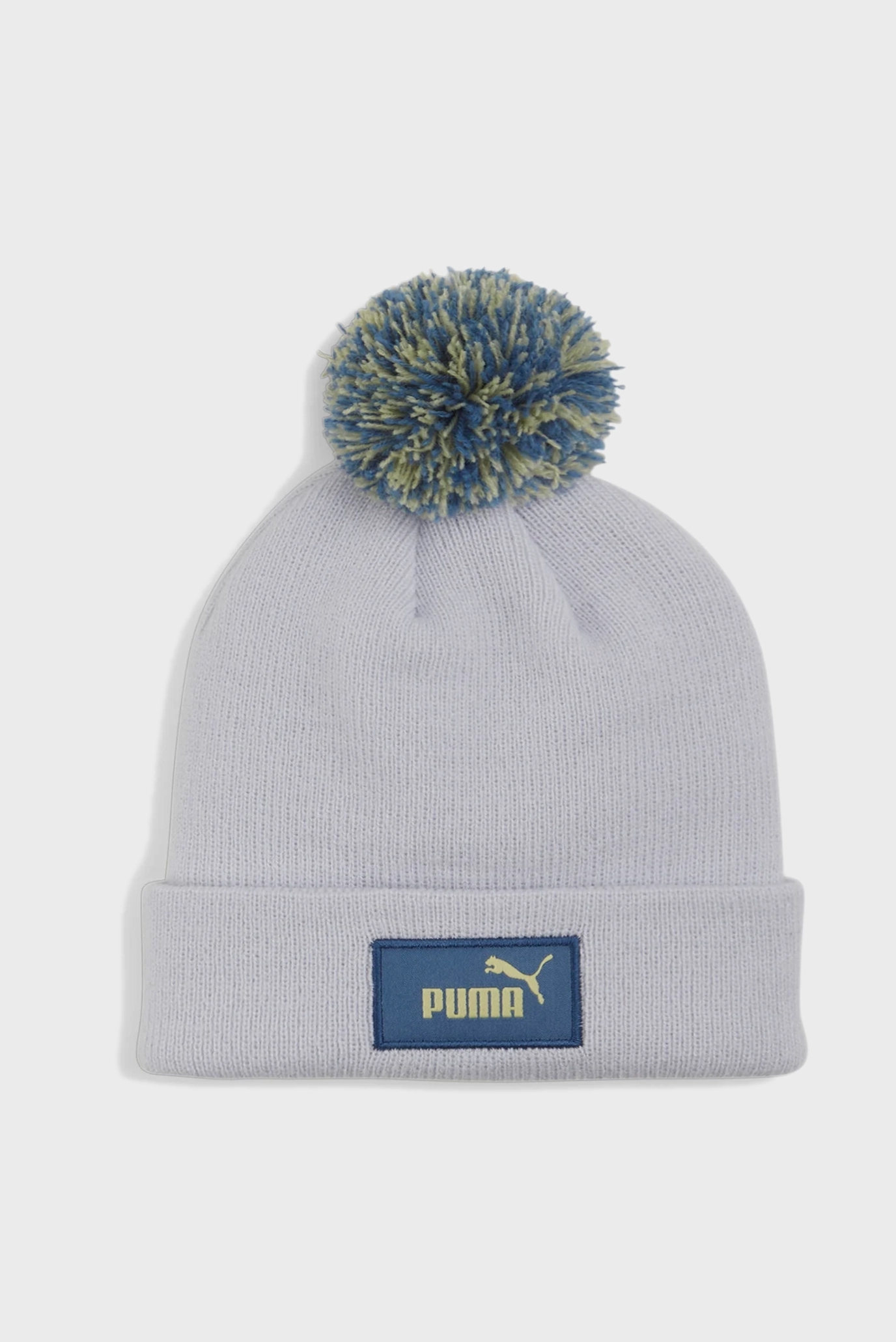 Детская серая шапка FC Pom Pom Beanie Youth 1