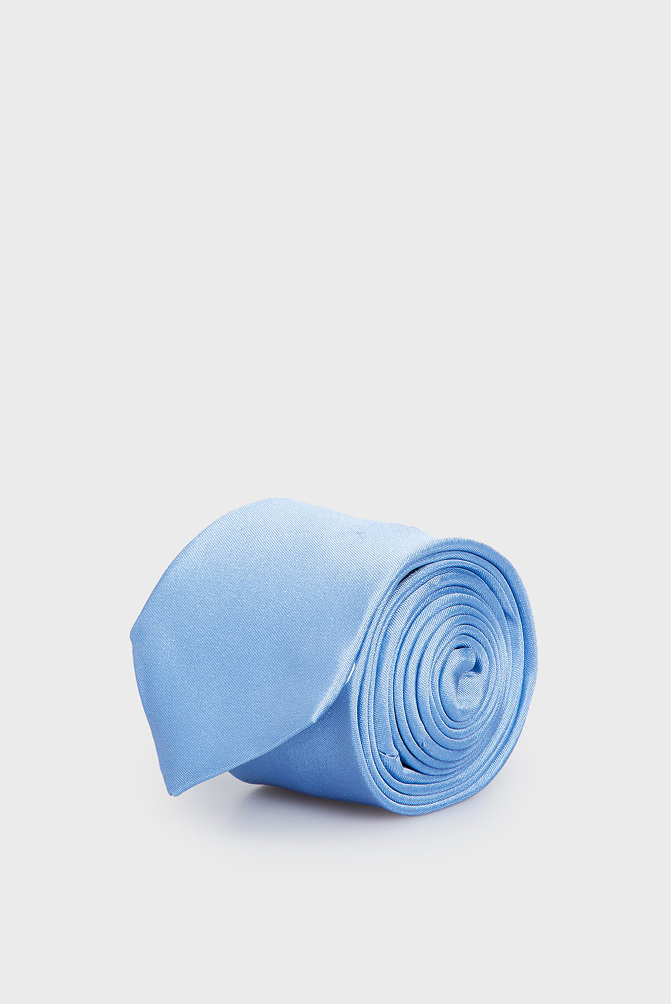 Мужской голубой шелковый галстук 1