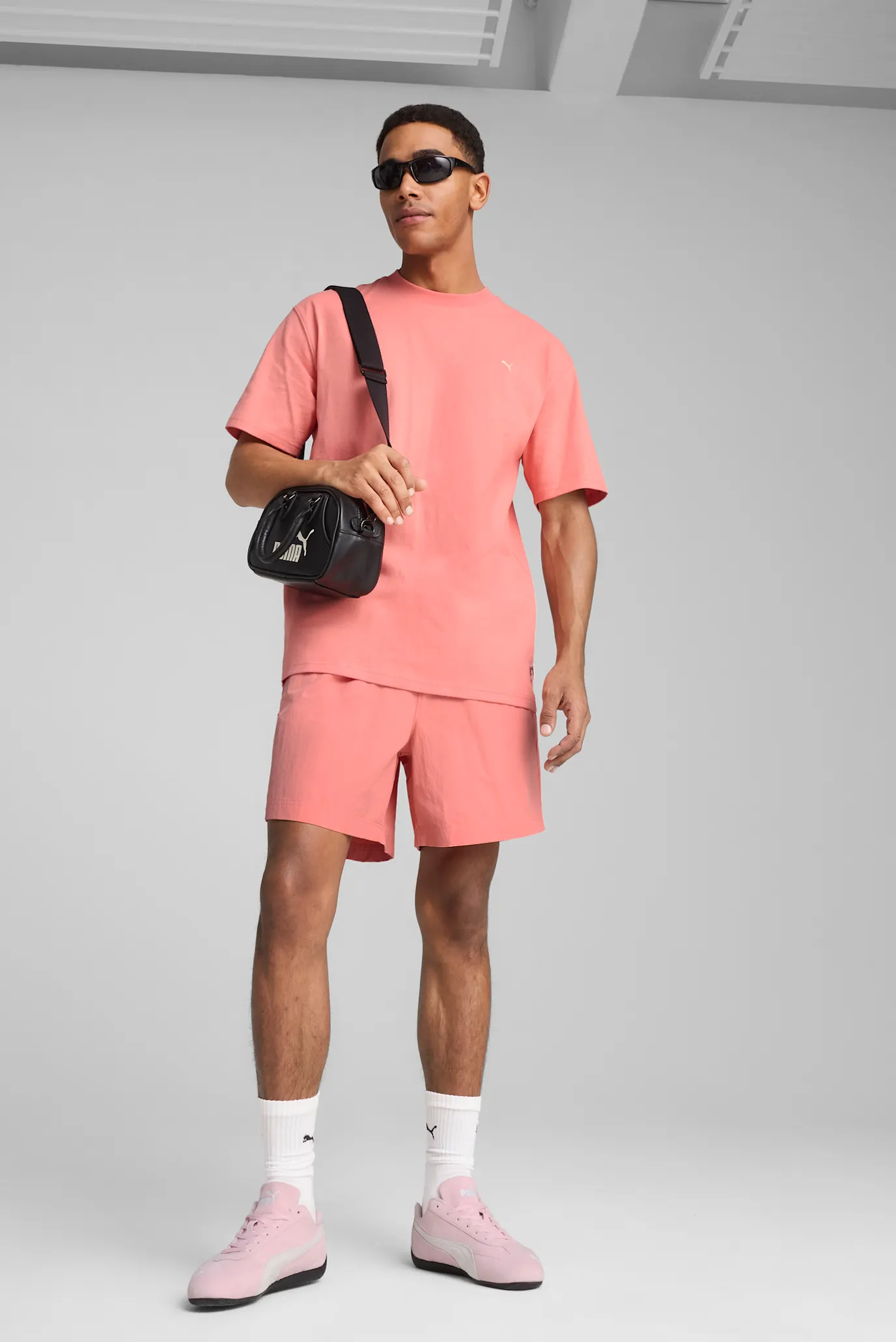 Чоловіча коралова футболка MMQ Tee 2