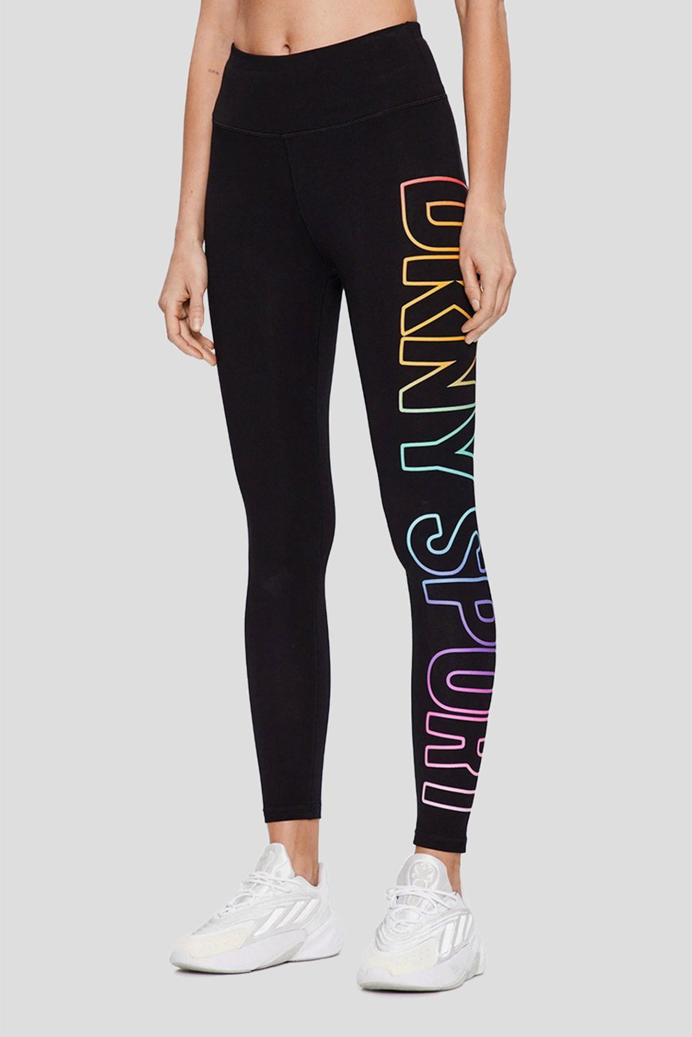 Женские черные леггинсы Черный L DKNY DP3P2988_BLK Женские черные леггинсы Черный L DKNY DP3P2988_BLK