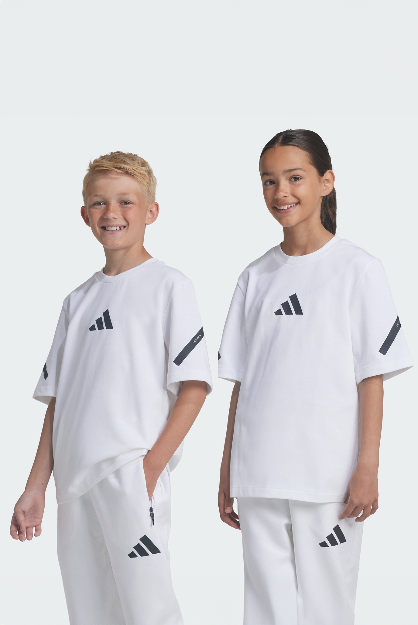 Детская белая футболка adidas Z.N.E. Kids 1