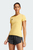 Женская желтая футболка Adizero Essentials
