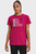 Женская розовая футболка UA BHM SS