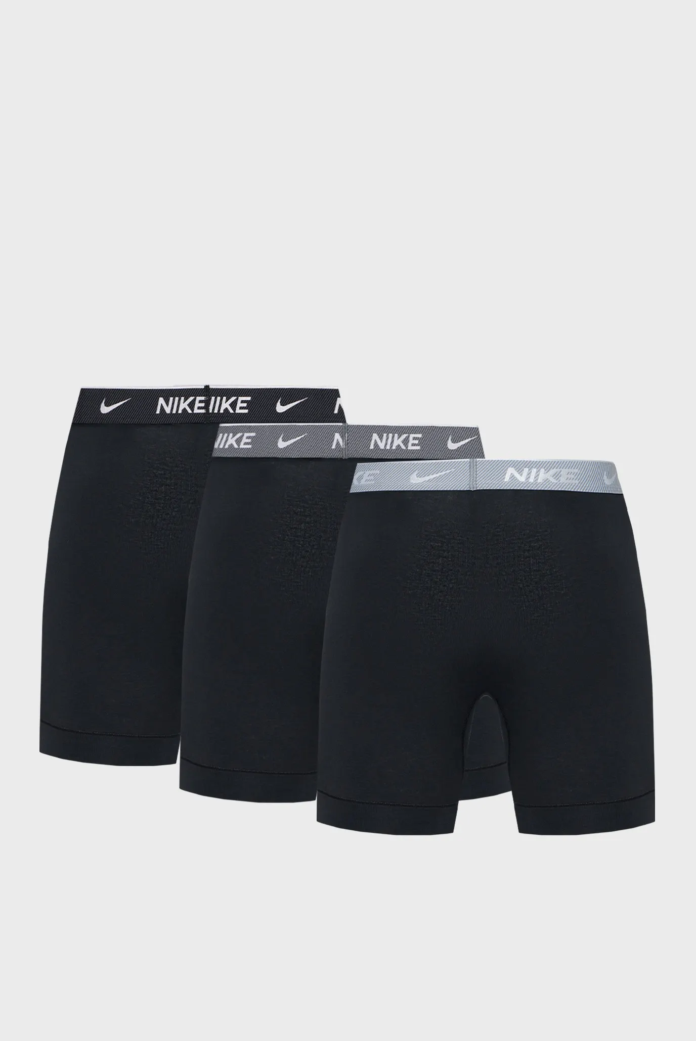 Мужские черные боксеры (3 шт) 2