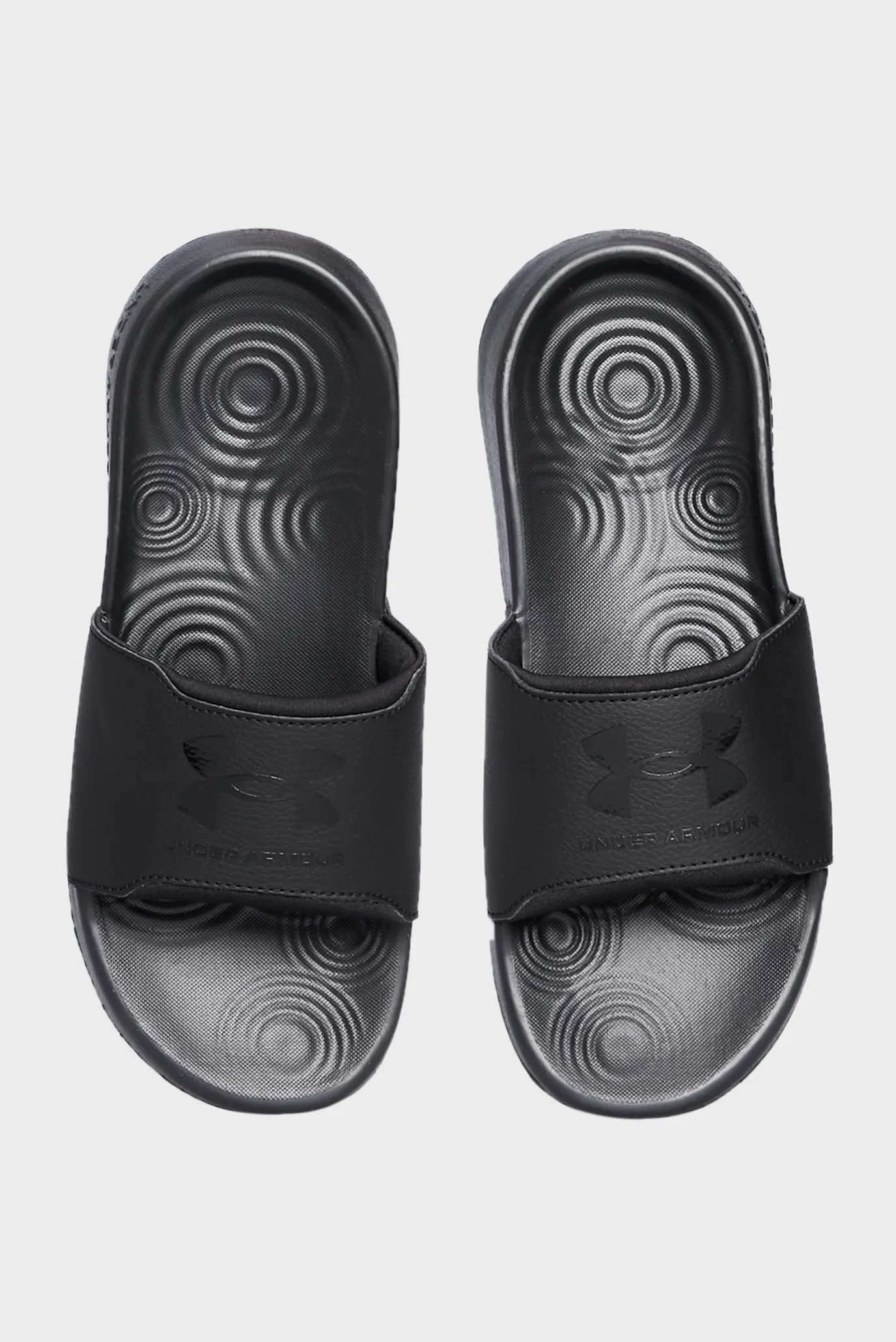 Дитячі чорні слайдери UA B Ignite Select 4