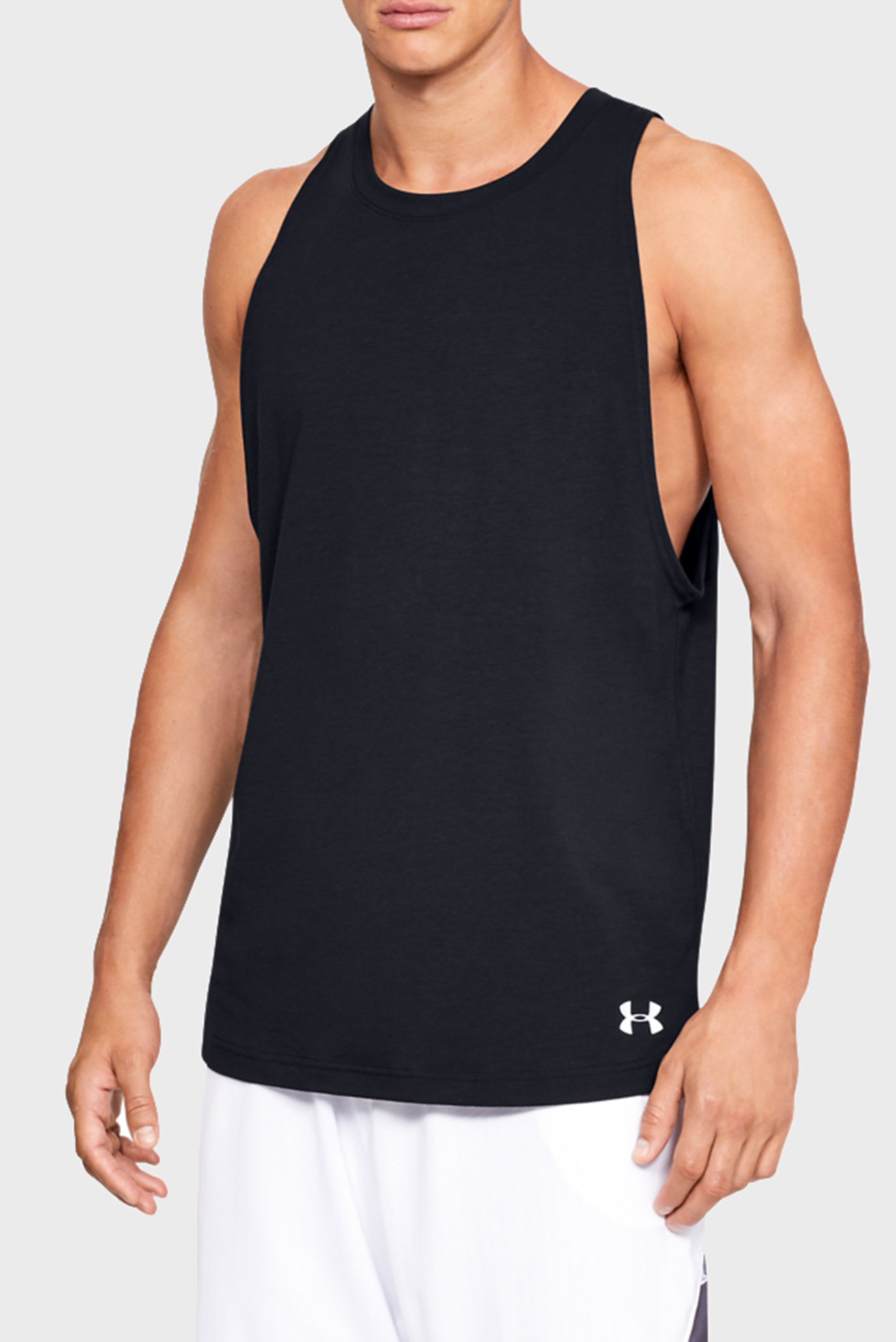 under armour men's baseline cotton tank top