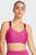 Жіноче рожеве спортивне бра UA Infinity Mid 2.0 Rib Bra