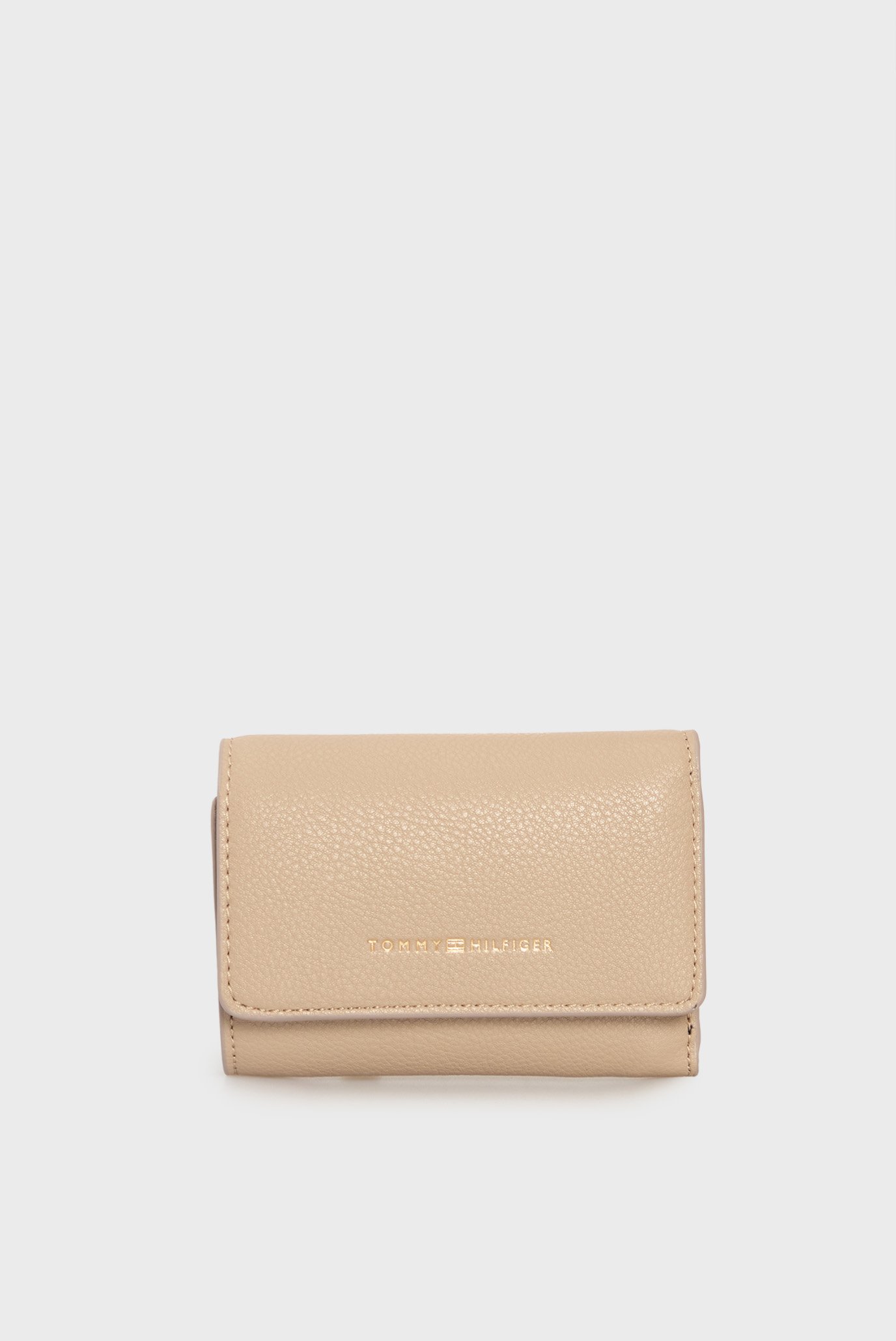 Женский бежевый кошелек LOGOTAPE TRIFOLD Бежевый ONESIZE Tommy Hilfiger AW0AW17477 Женский бежевый кошелек LOGOTAPE TRIFOLD Бежевый ONESIZE Tommy Hilfiger AW0AW17477