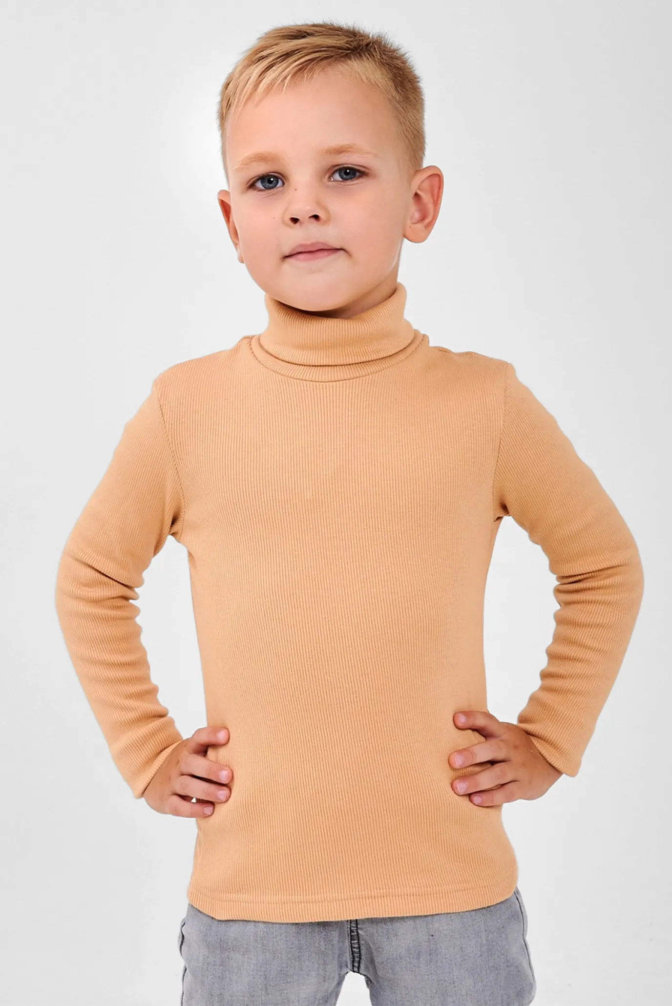 Детский персиковый гольф 2