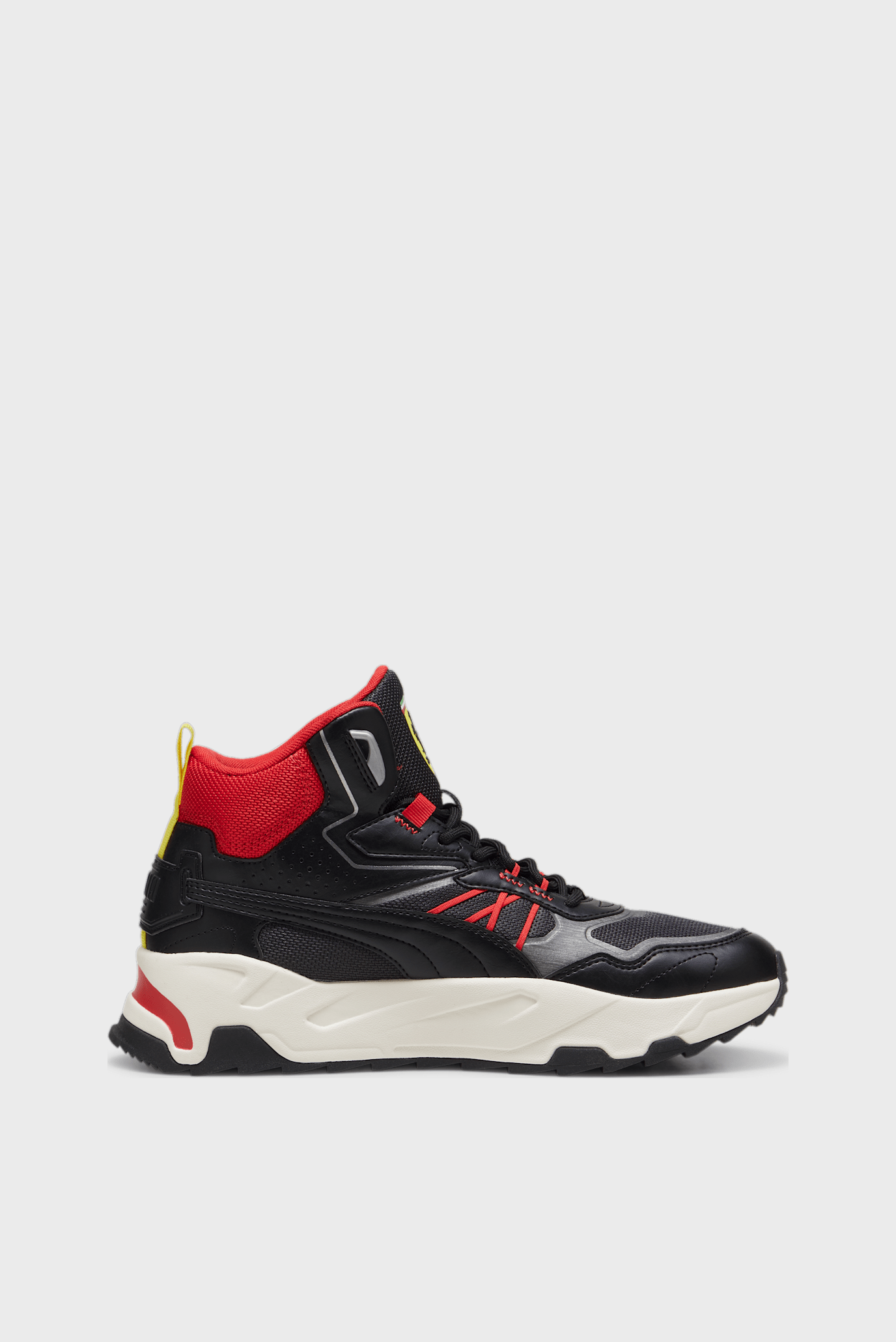 Чоловічі чорні кросівки Scuderia Ferrari Trinity Mid WTR Sneakers Men 1