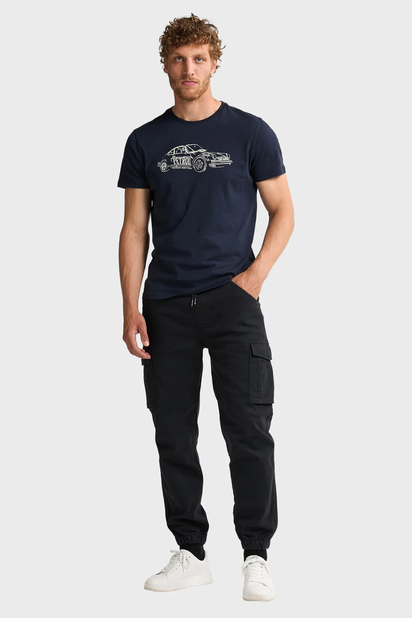 Чоловіча темно-синя футболка Classic 2