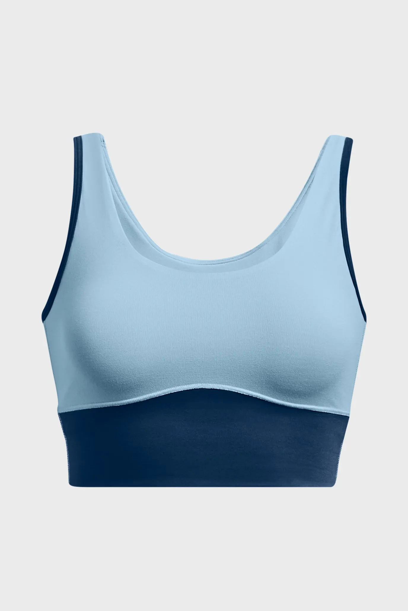 Жіночий блакитний топ Meridian Fitted Crop Tank 5