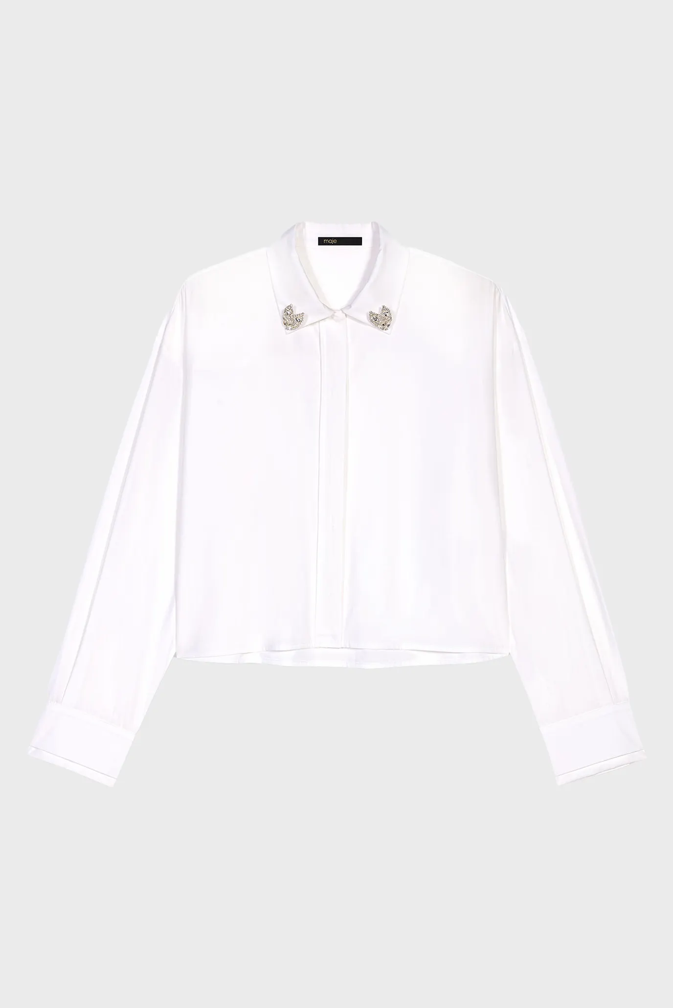 Жіноча біла сорочка 7