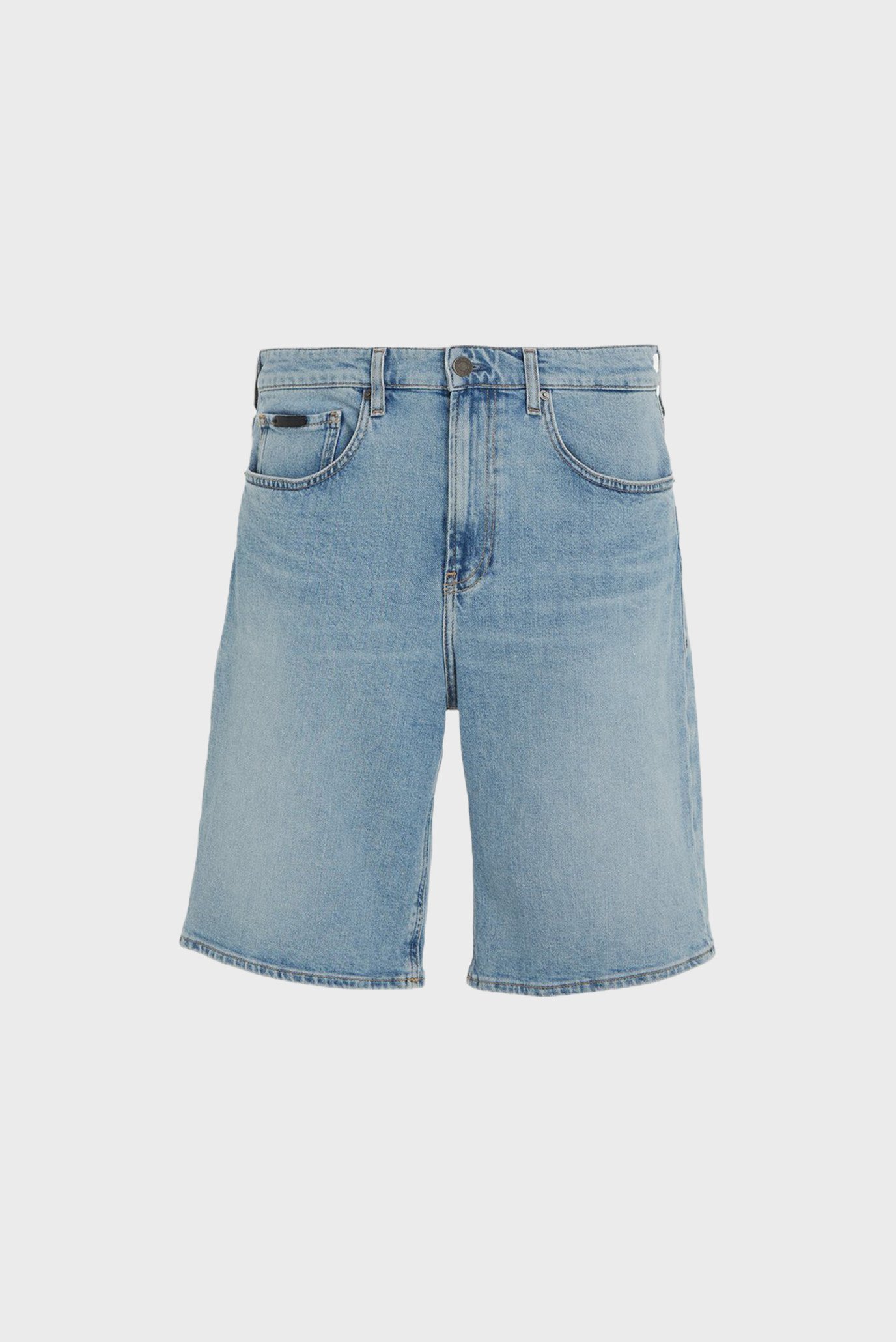 Чоловічі блакитні джинсові шорти RELAXED SHORT ICONIC 1