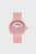 Женские розовые часы O clock