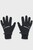 Мужские черные перчатки UA Storm Fleece Run Gloves