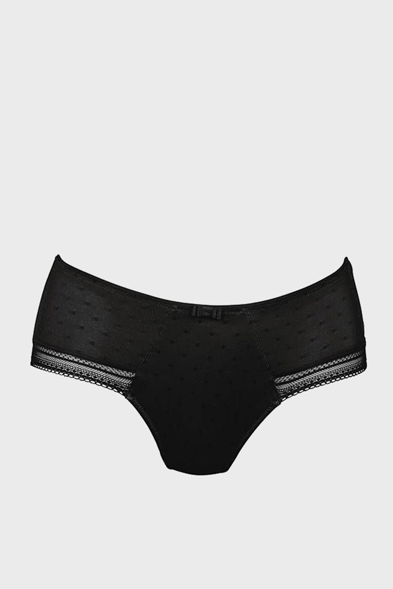 Женские черные трусики Emily High-waist brief 1