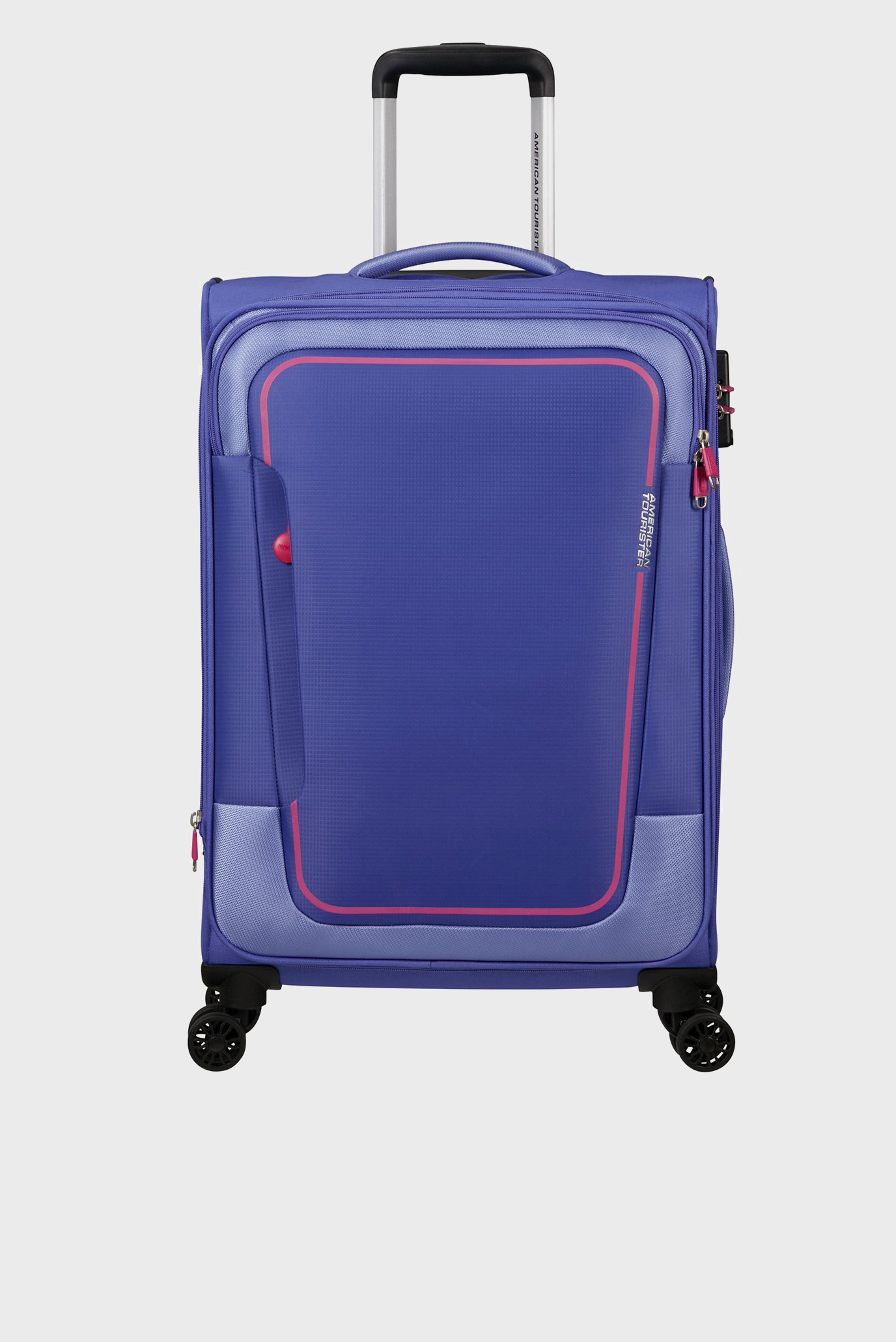 Женский фиолетовый чемодан 68 см PULSONIC SOFT LILAC 1
