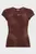 Жіноча коричнева футболка MAGLIETTA