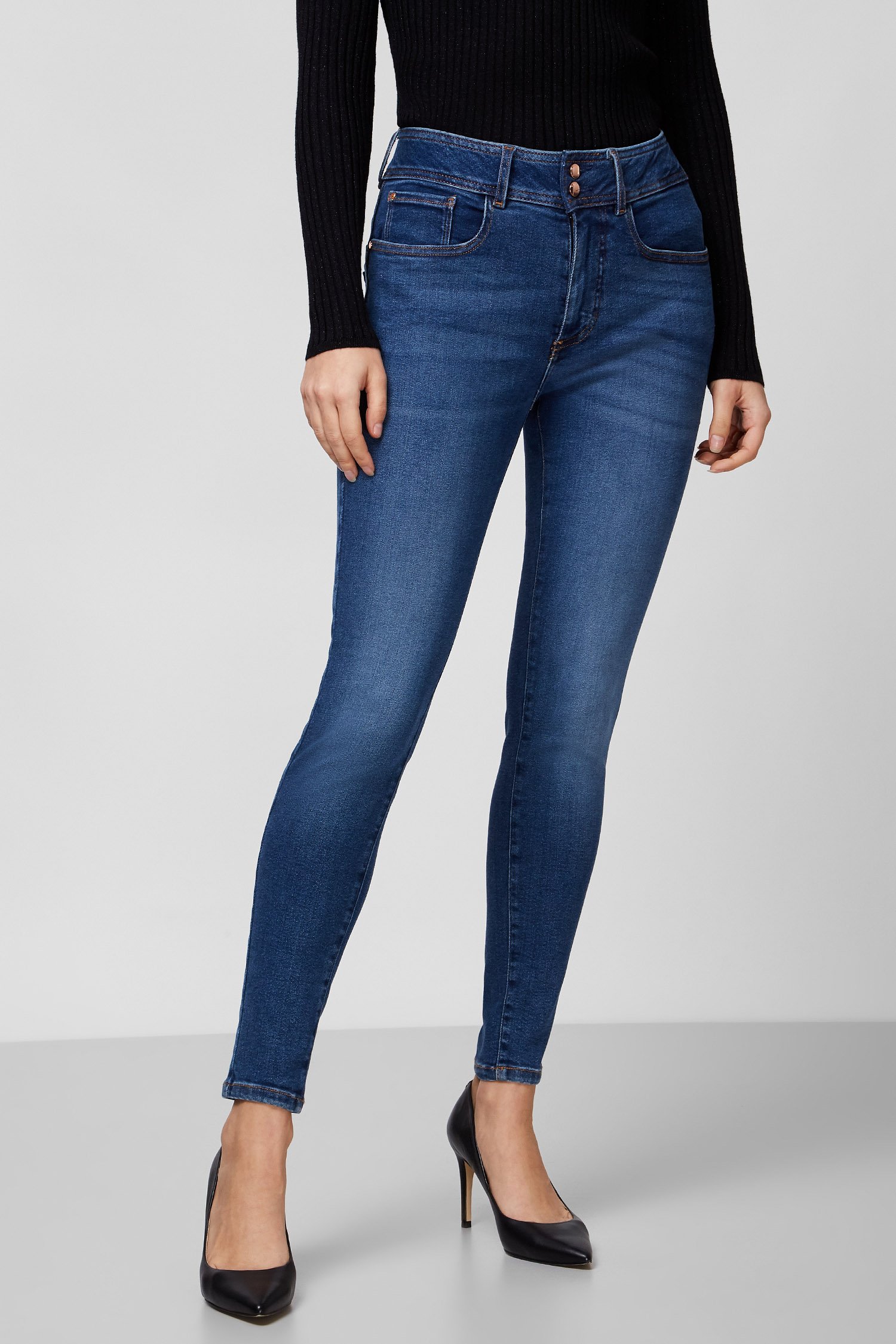 Жіночі сині джинси Shape Up 1