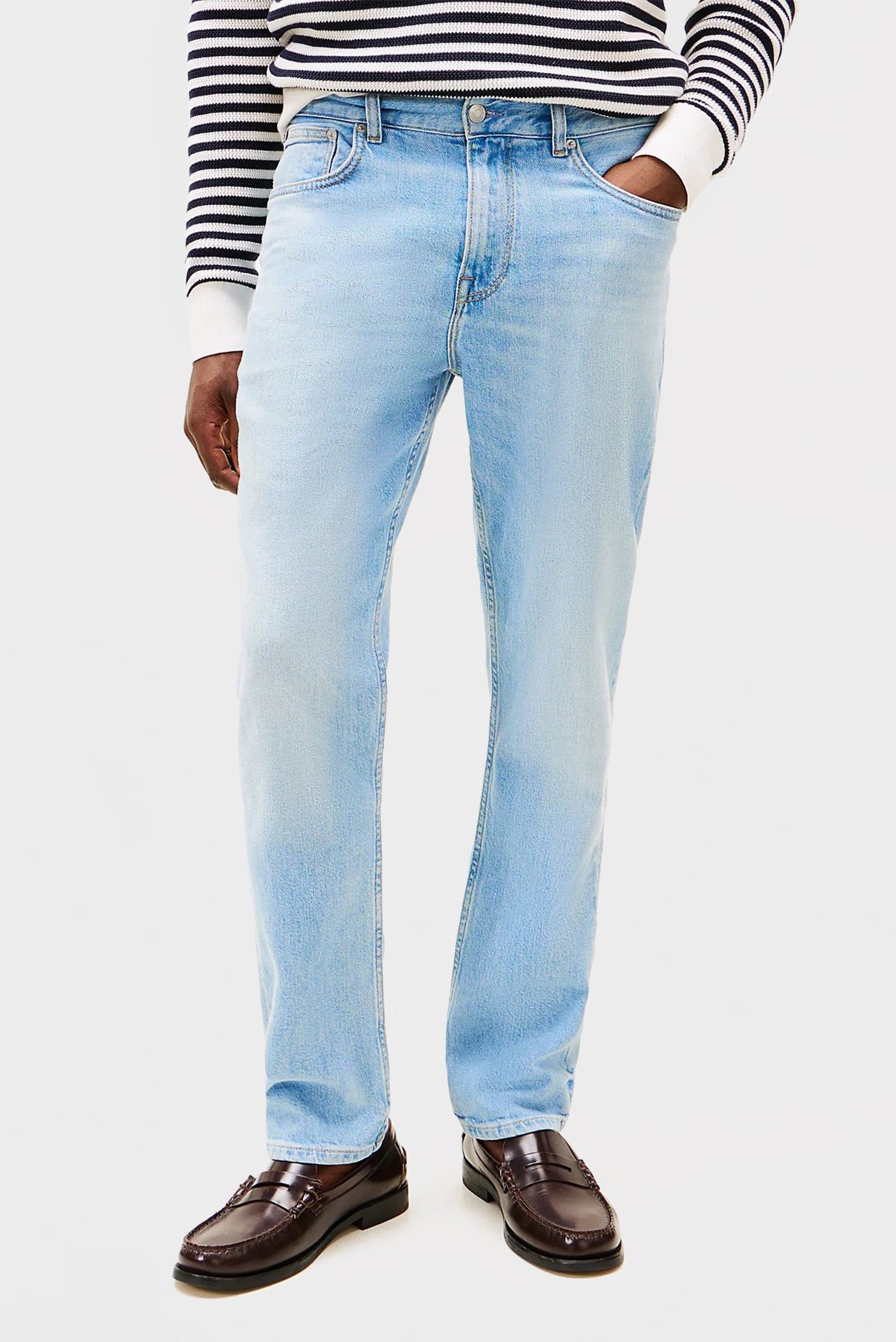 Мужские голубые джинсы HERON Голубой 34-34 Tommy Hilfiger MW0MW38813 Мужские голубые джинсы HERON Голубой 34-34 Tommy Hilfiger MW0MW38813