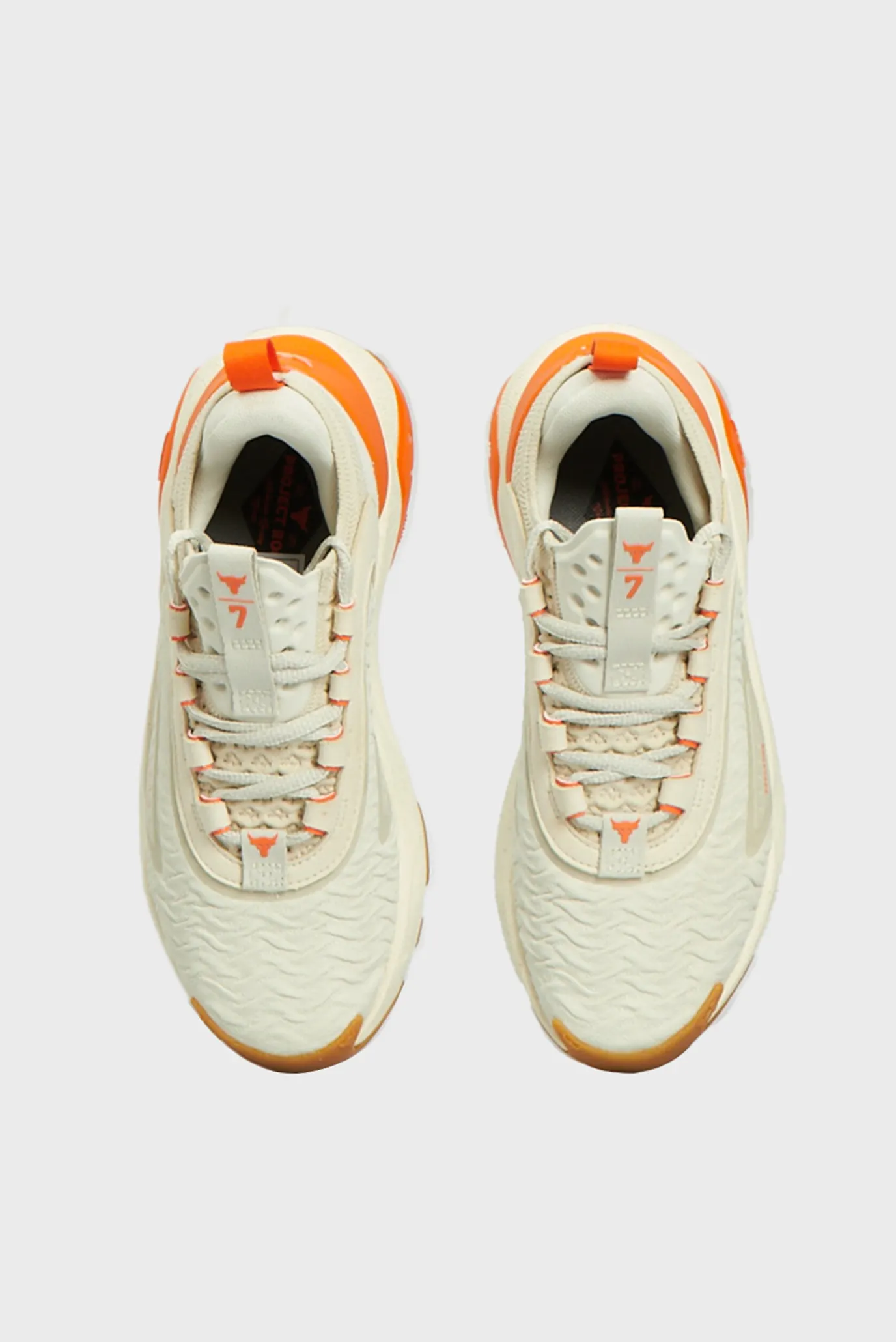 Жіночі бежеві кросівки UA W Project Rock 7 4