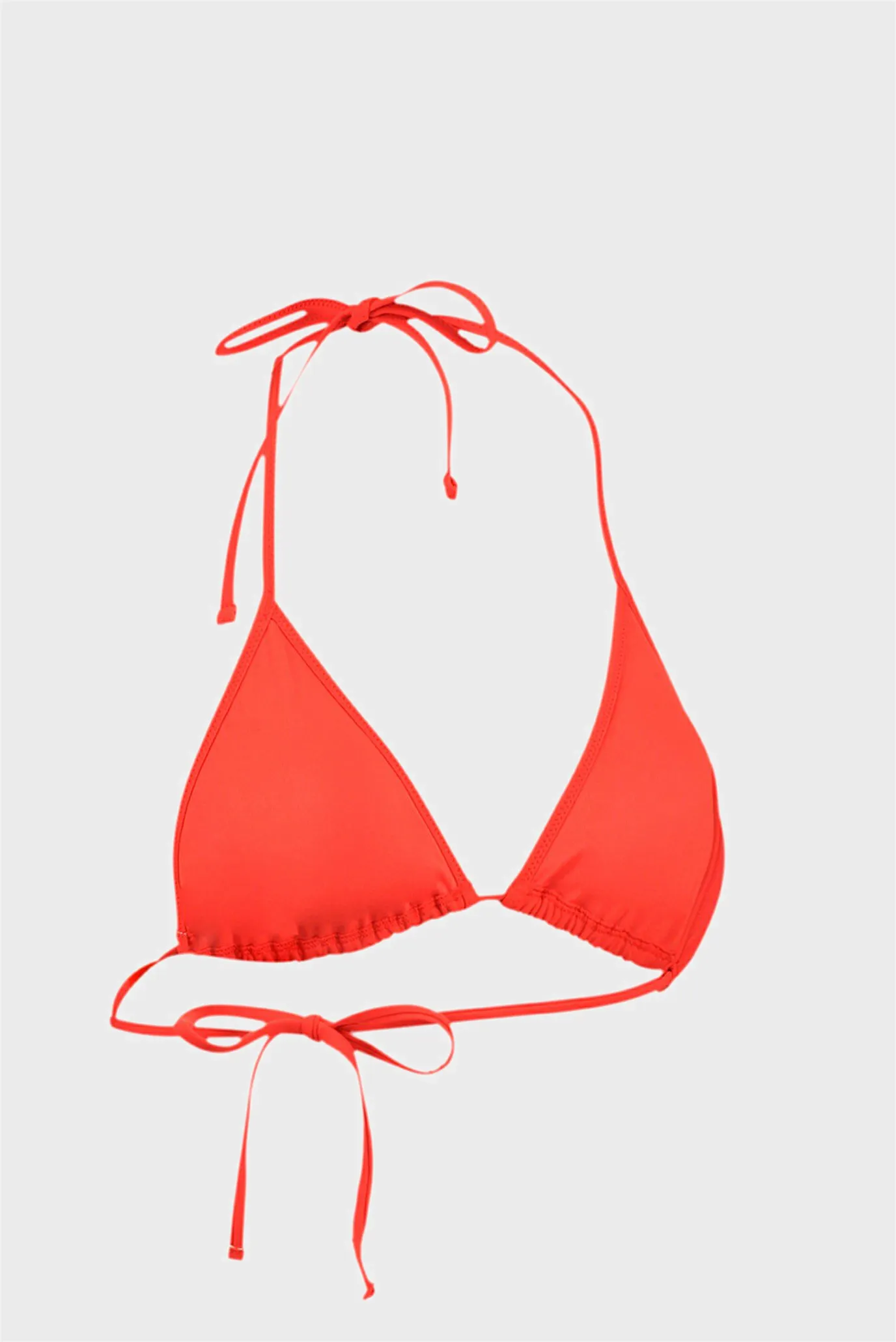Жіночий червоний ліф від купальника PUMA Swim Women Triangle Bikini Top 9