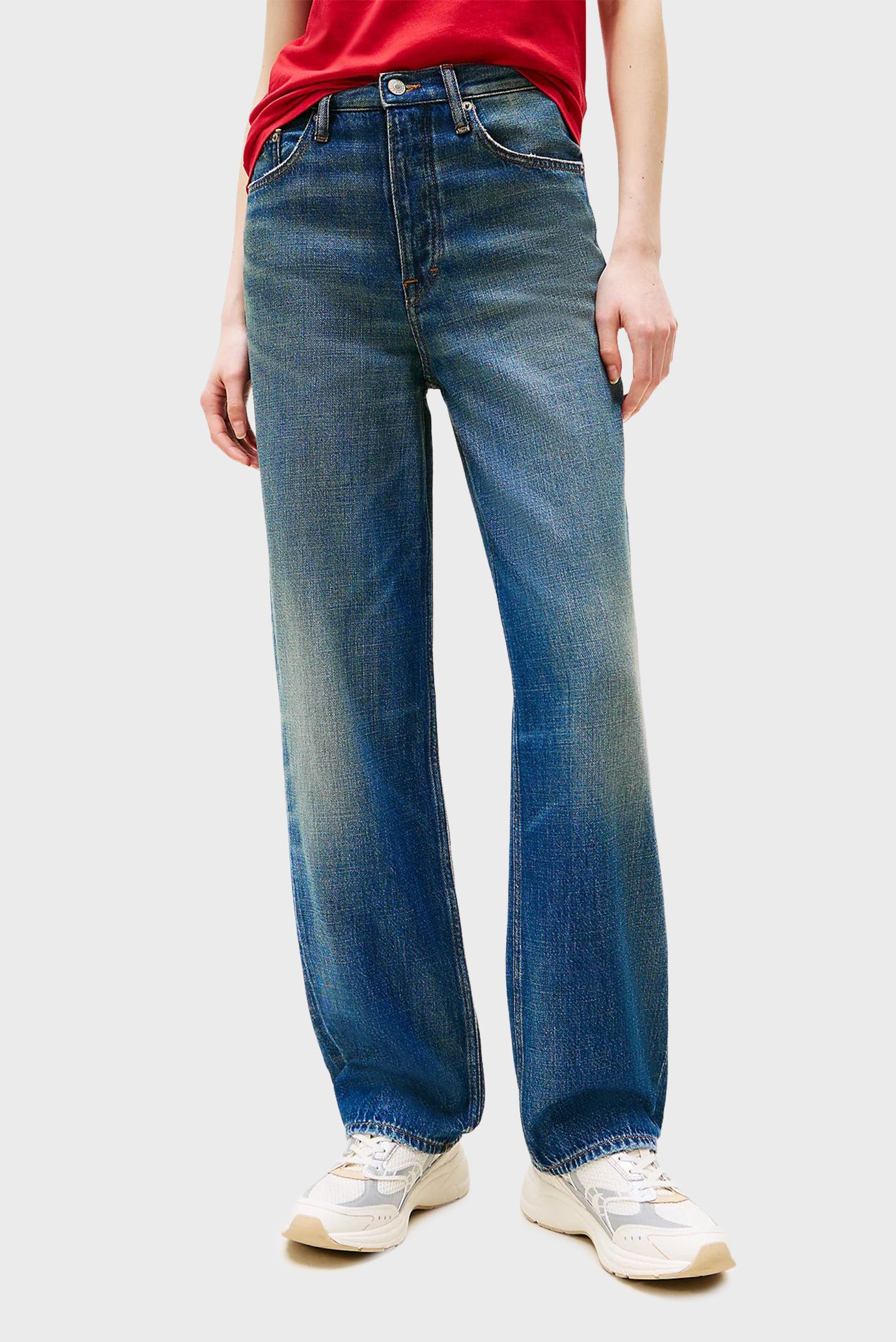 Женские синие джинсы LAYLA HR STR Синий 25-32 Tommy Jeans DW0DW20512 Женские синие джинсы LAYLA HR STR Синий 25-32 Tommy Jeans DW0DW20512