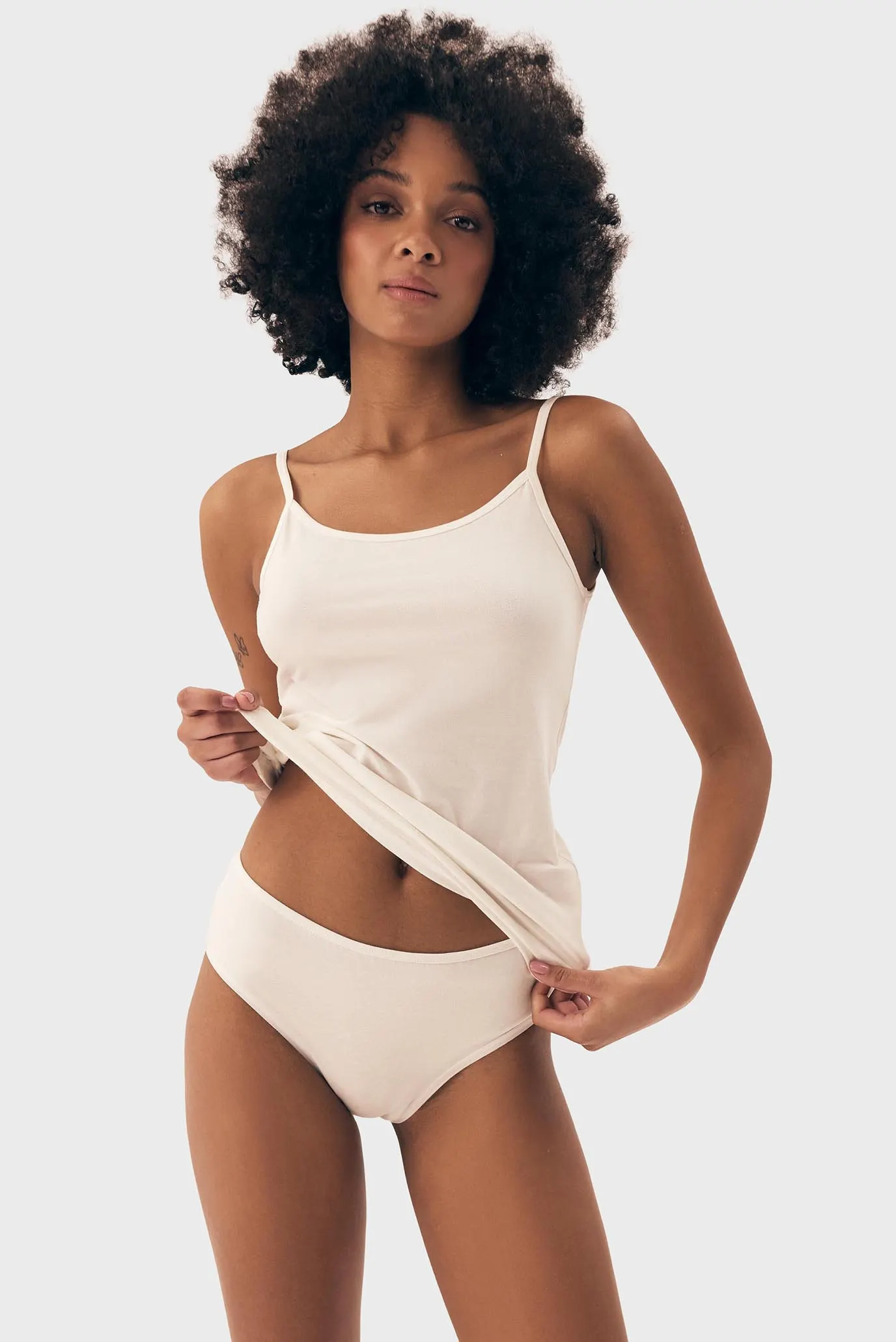 Жіночі білі трусики (2 шт) Blue 2