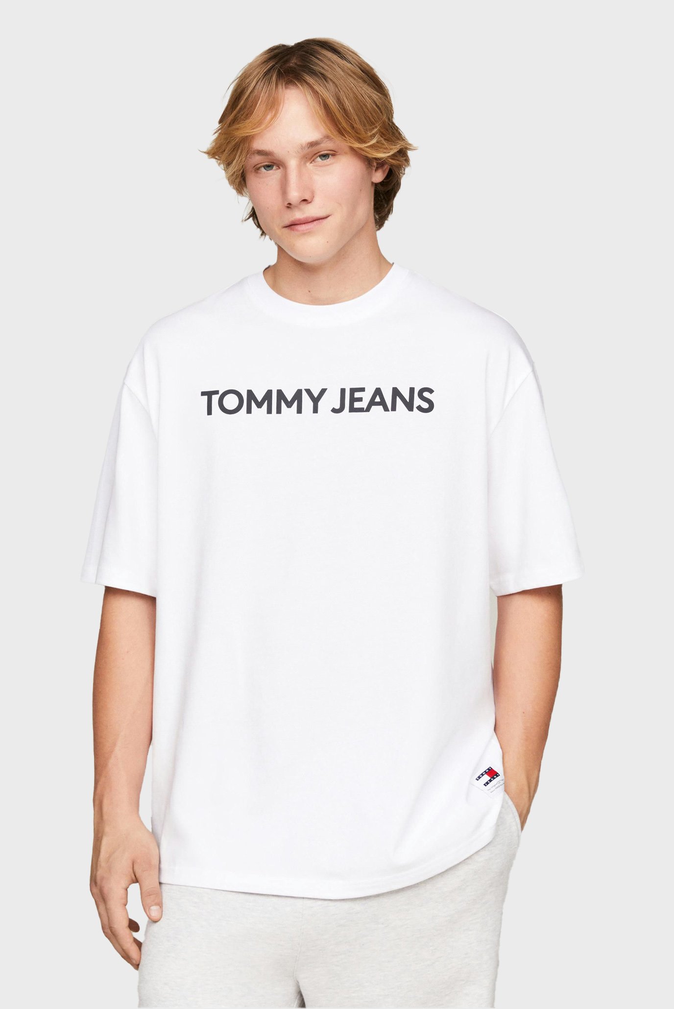 Мужская белая футболка TJM OVZ BOLD CLASSICS TEE EXT 1