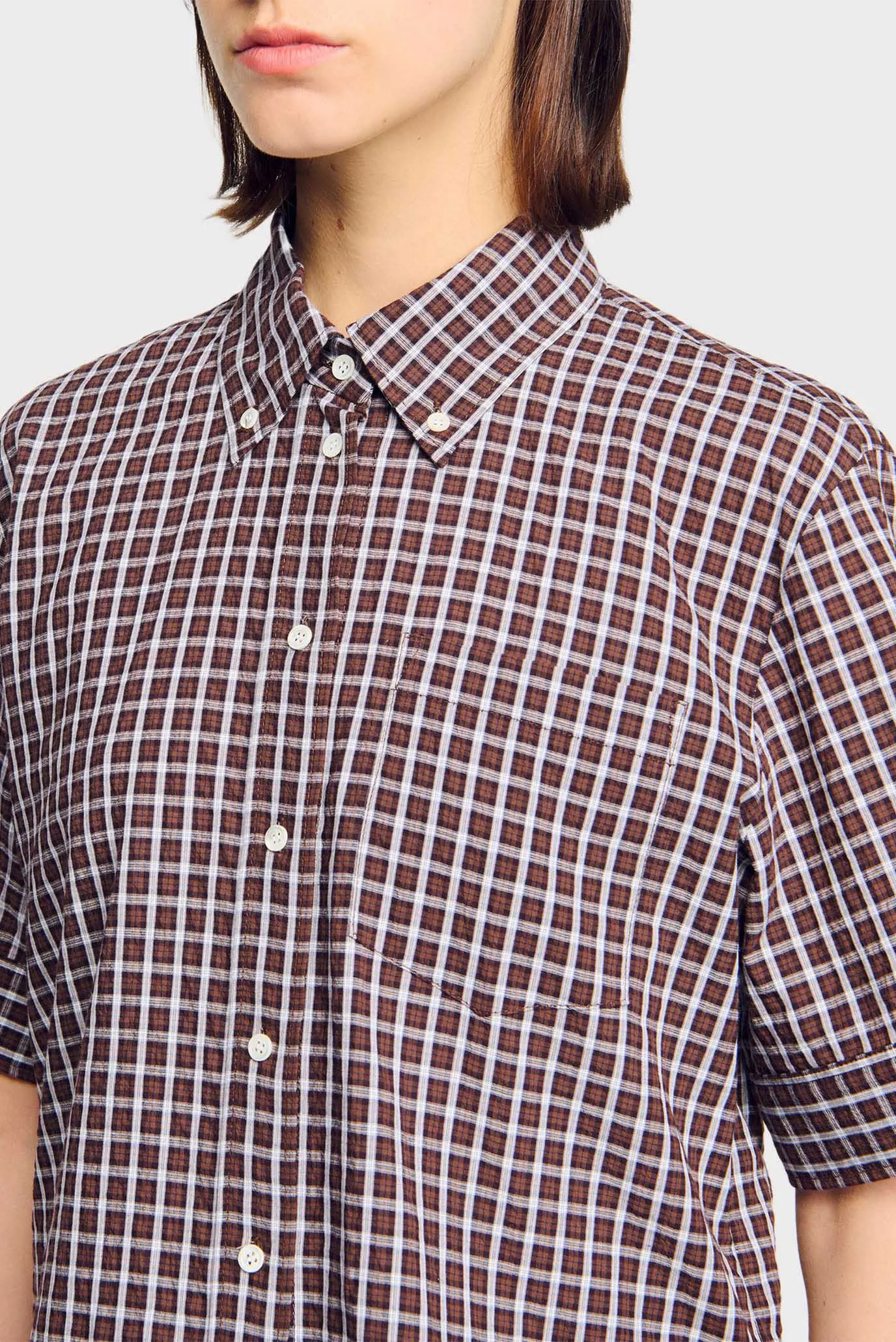 Жіноча картата сорочка 2