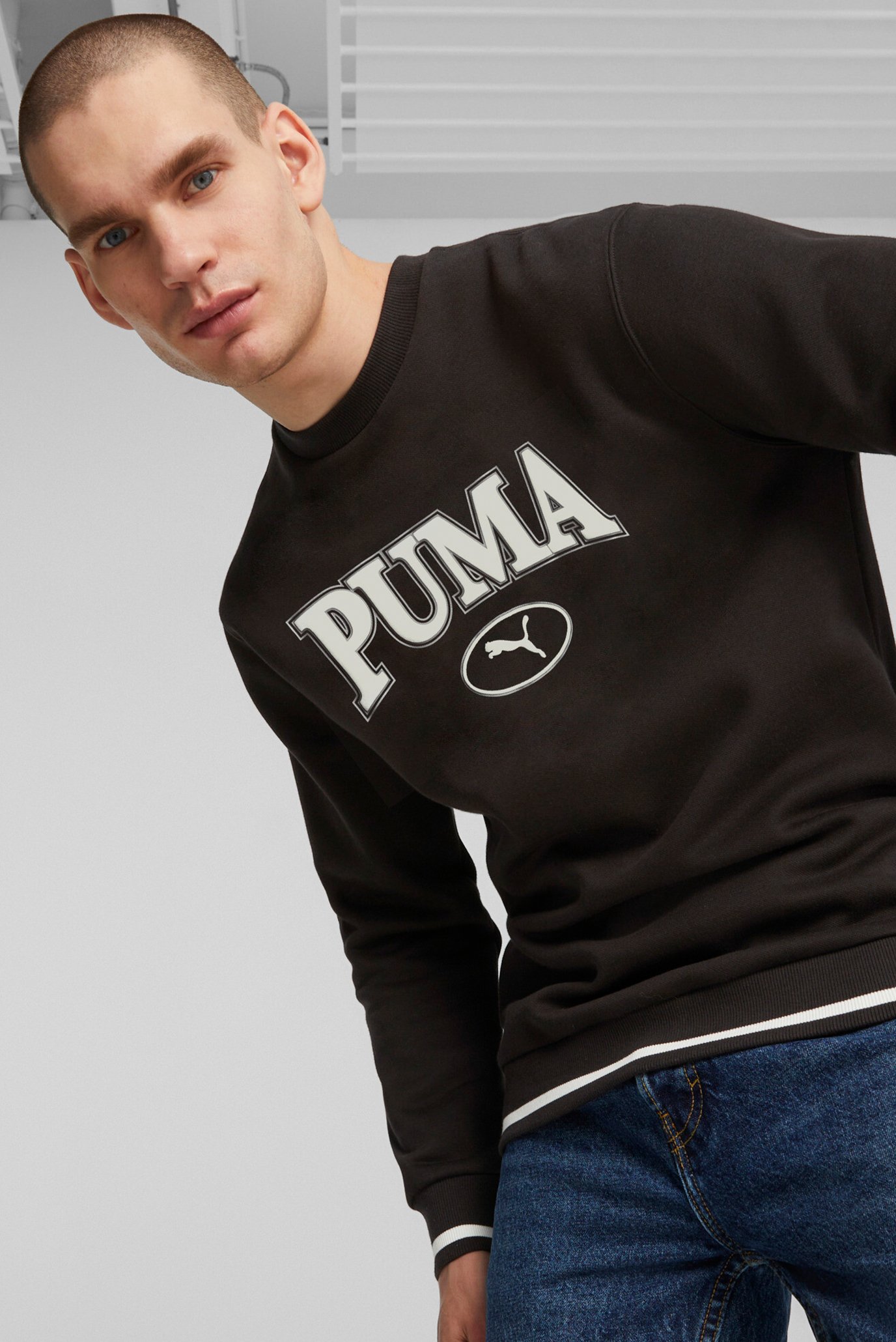 Puma crew neck on sale sweatshirt