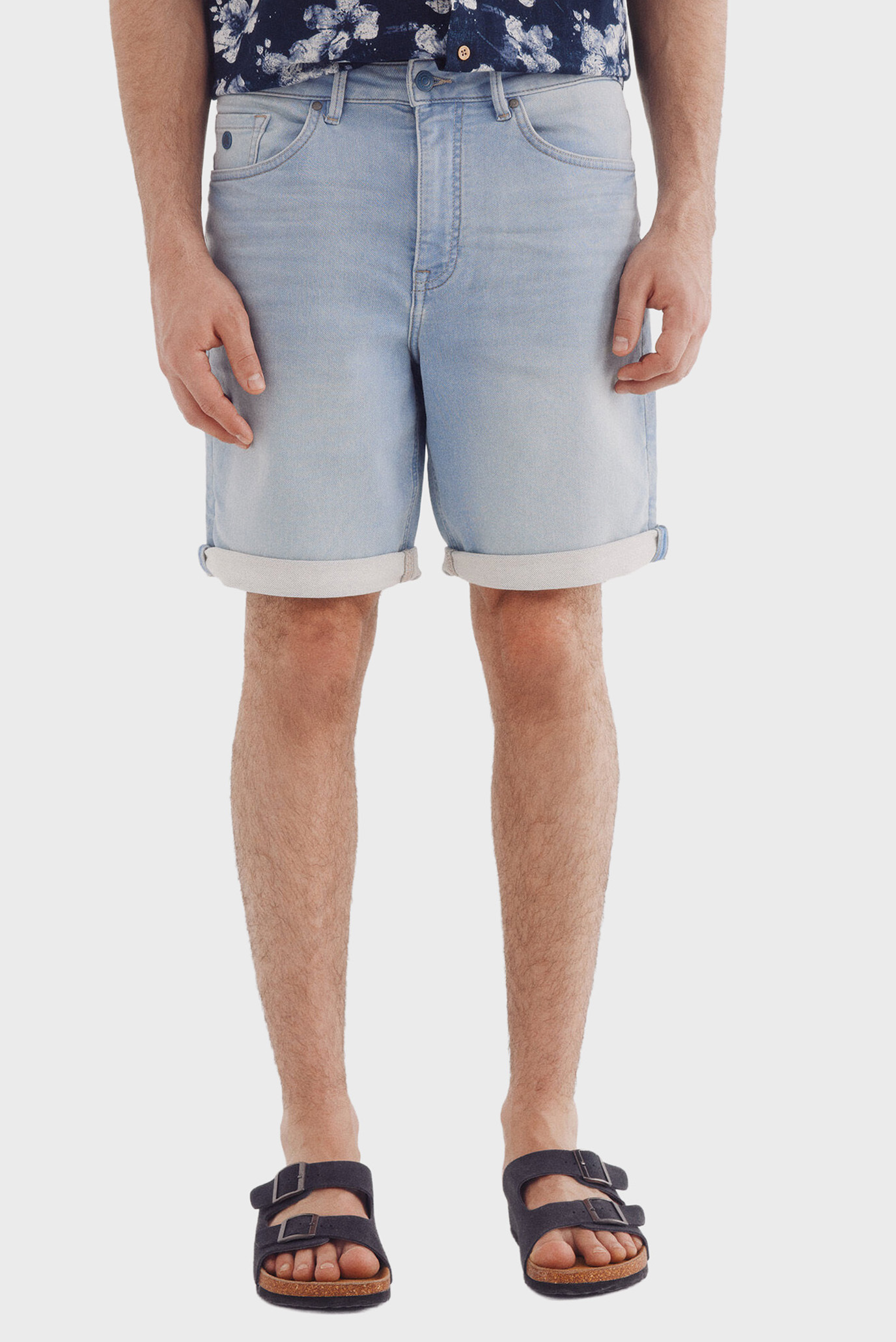 Мужские голубые джинсовые шорты Голубой 32 SPRINGFIELD 19555 Мужские голубые джинсовые шорты Голубой 32 SPRINGFIELD 19555