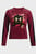 Женский бордовый свитшот CNY Crew Sweatshirt