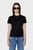 Жіноча чорна футболка T-REG-MICRODIV