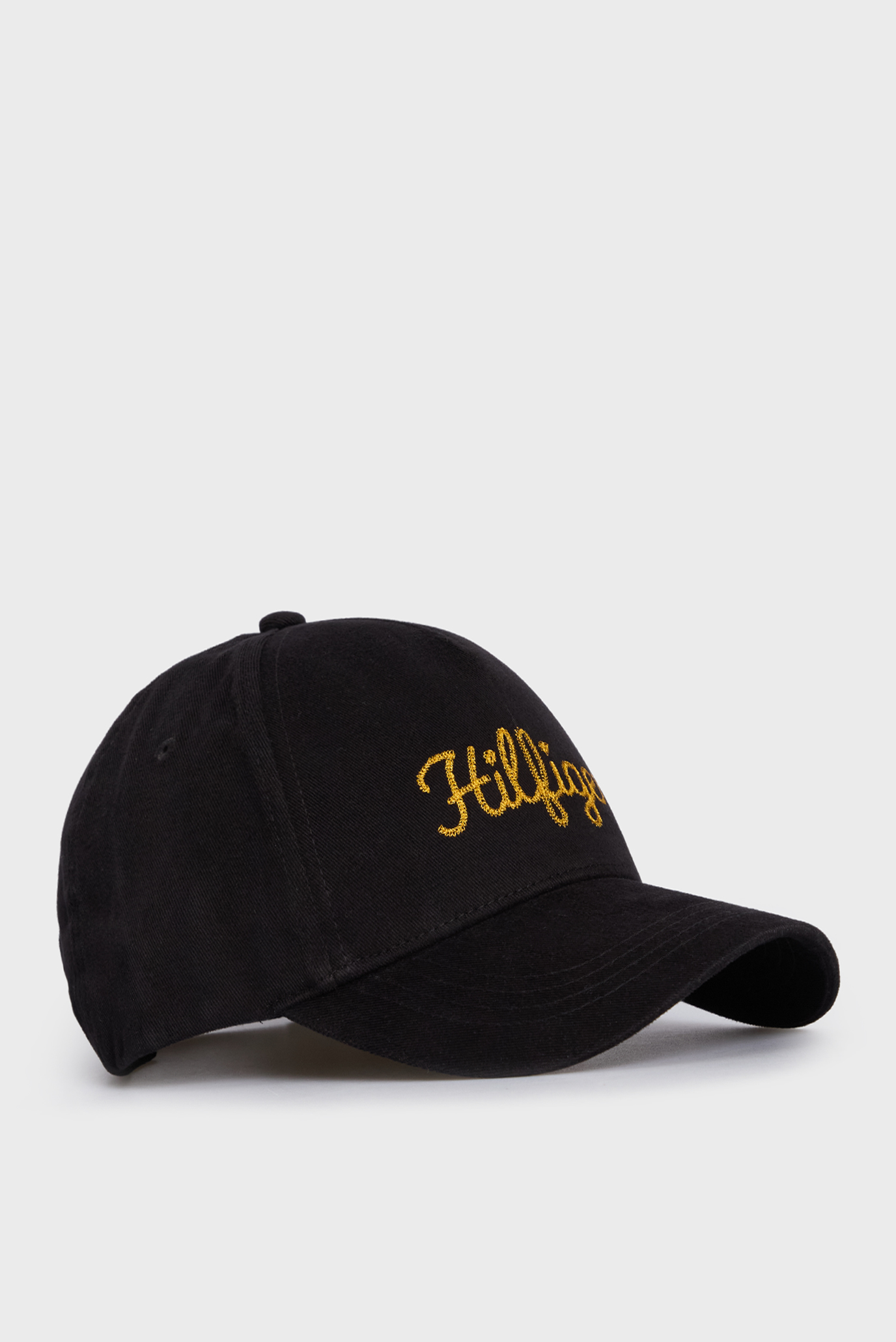 Чоловіча чорна кепка HILFIGER SCRIPT 5 PANEL CAP 1