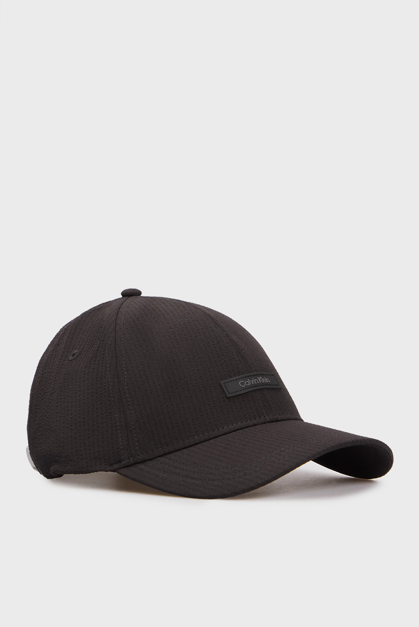 Мужская черная кепка SEERSUCKER PATCH BB CAP Черный ONESIZE Calvin Klein K50K512974 Мужская черная кепка SEERSUCKER PATCH BB CAP Черный ONESIZE Calvin Klein K50K512974