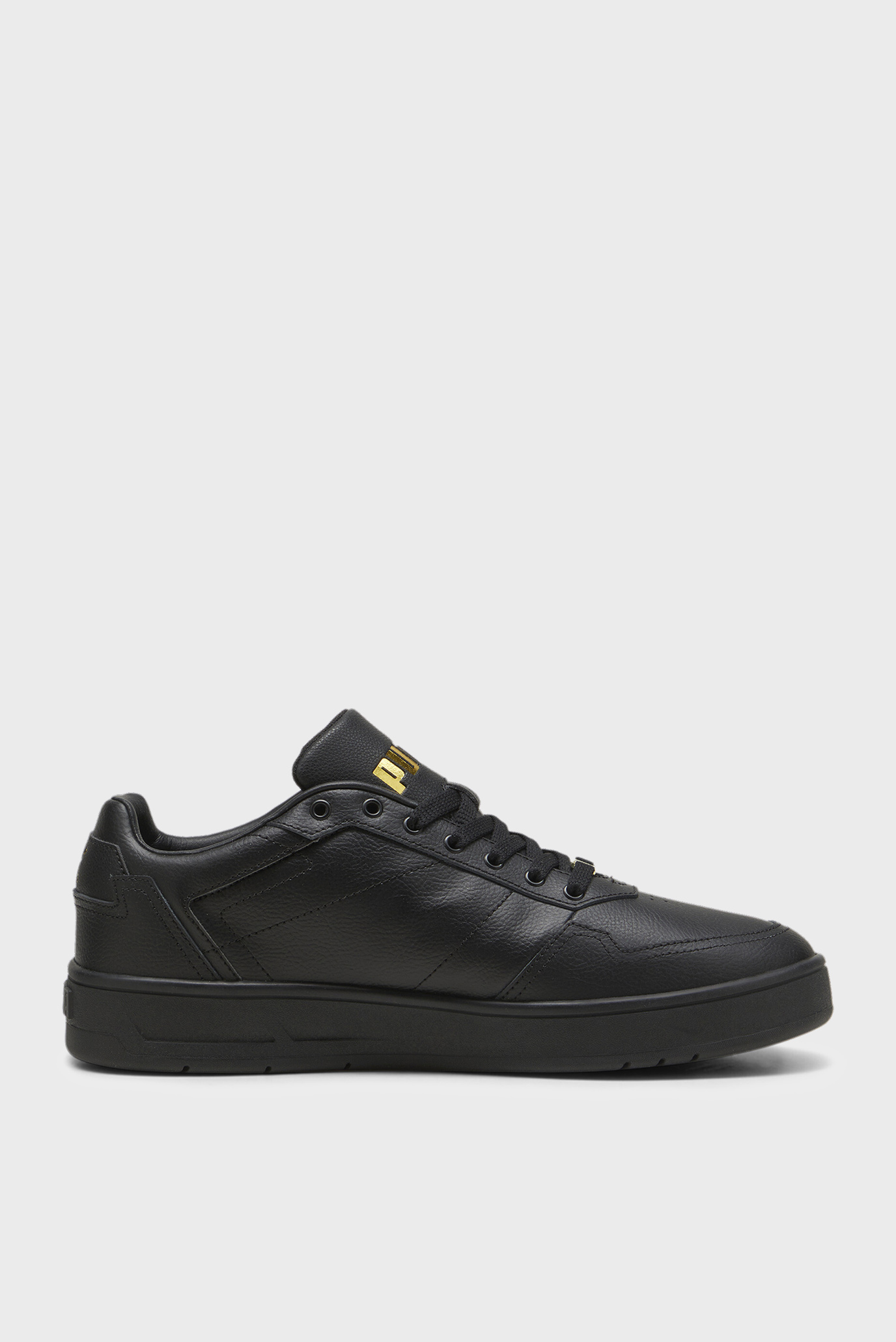 Черные кожаные сникерсы Court Classic Lux Sneakers 1