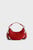 Женская красная кожаная сумка MOONROCK