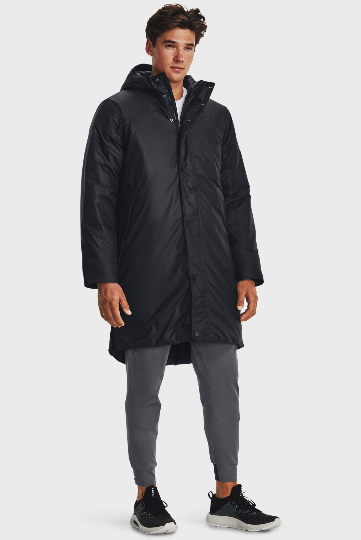 Coat on sale under armour