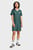 Женское зеленое платье Adicolor 3-Stripes Pinstripe