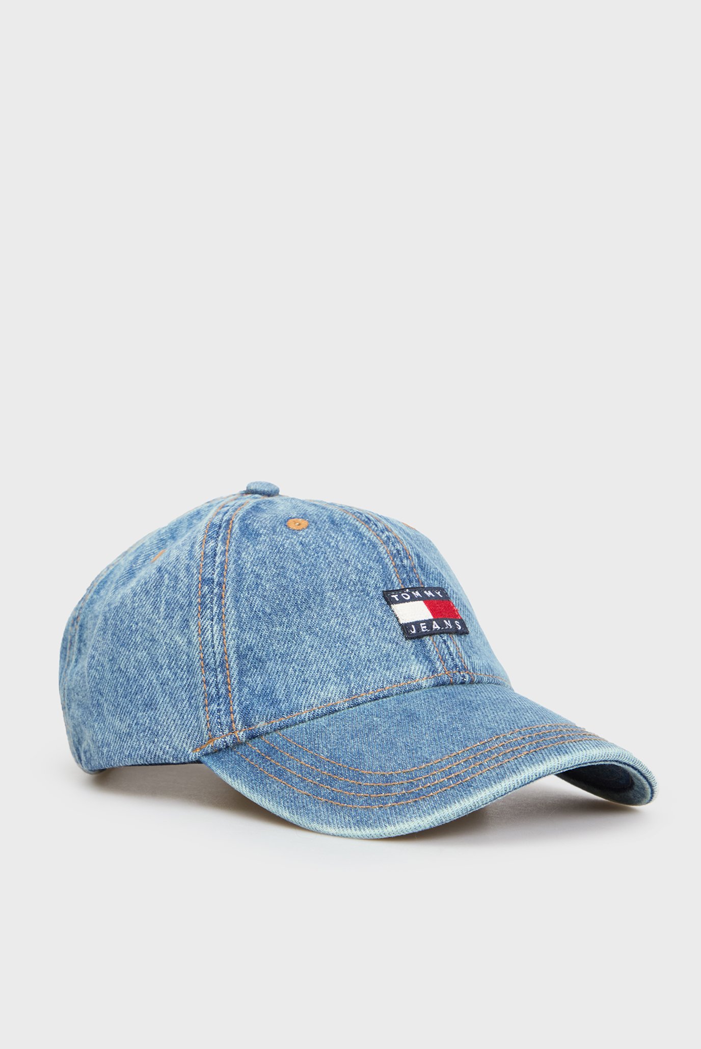 Мужская синяя джинсовая кепка HERITAGE Синий ONESIZE Tommy Jeans AM0AM13288 Мужская синяя джинсовая кепка HERITAGE Синий ONESIZE Tommy Jeans AM0AM13288