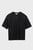 Женская черная футболка SMOOTH COTTON OPEN BACK TOP