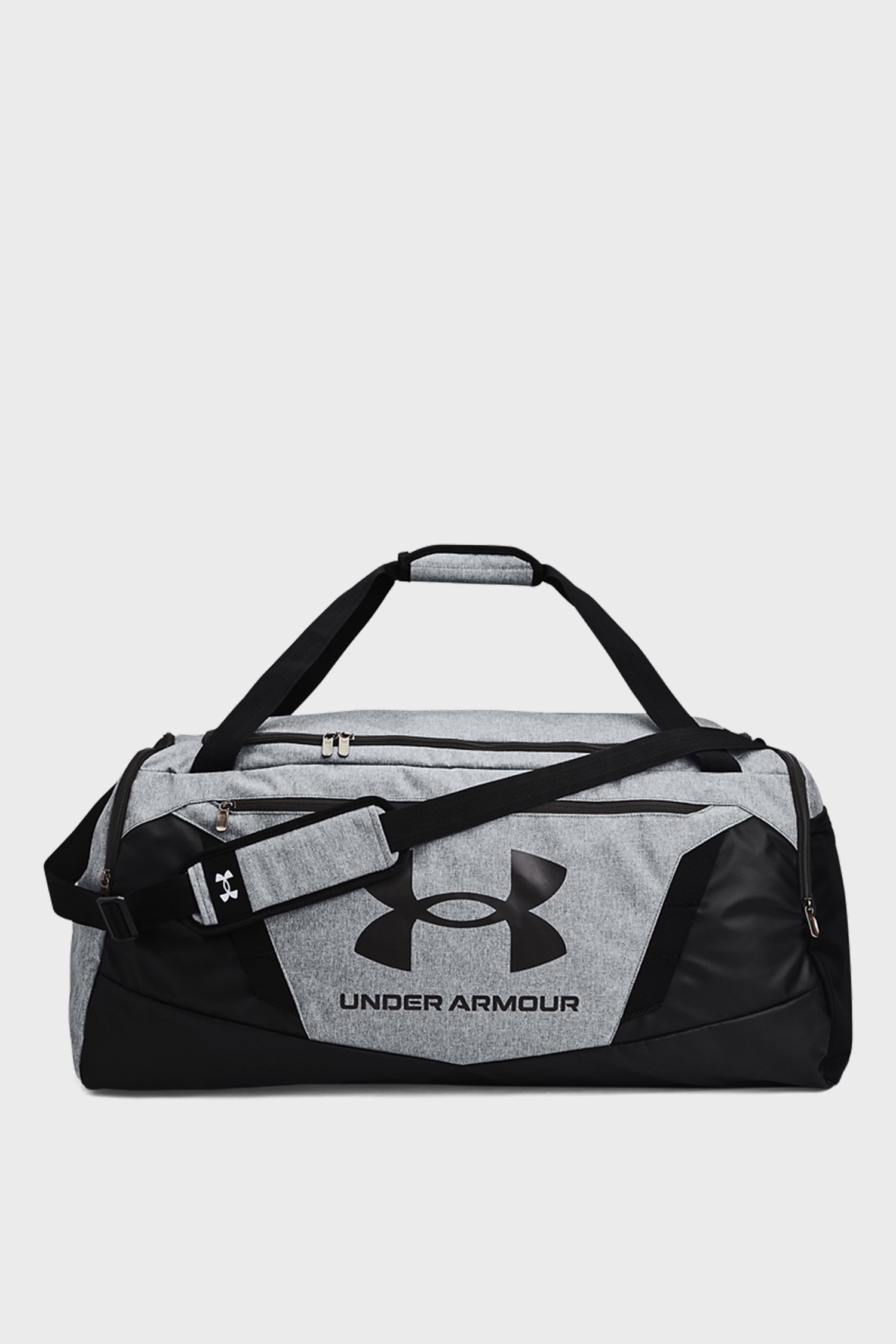 Сіра спортивна сумка UA Undeniable 5.0 Duffle LG 1