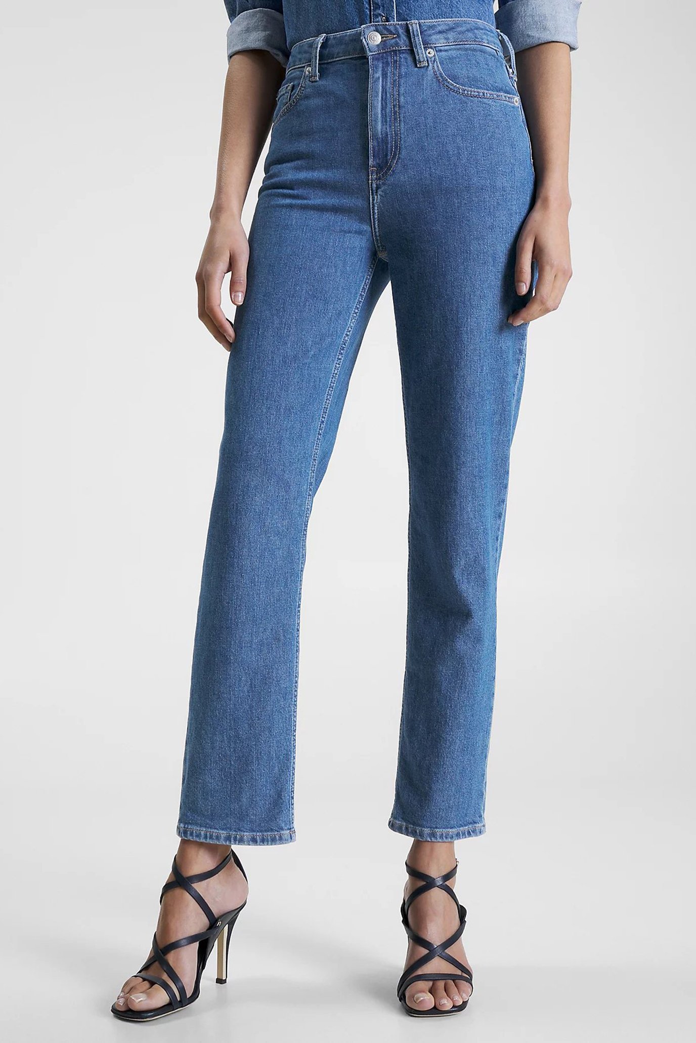 Жіночі сині джинси CLASSIC STRAIGHT HW A EVE 1