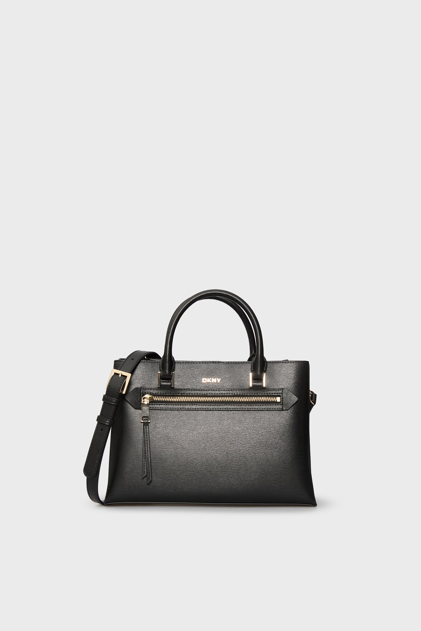 Женская черная кожаная сумка BRYANT AVE SM SATCHE Черный ONESIZE DKNY R52D3K46 Женская черная кожаная сумка BRYANT AVE SM SATCHE Черный ONESIZE DKNY R52D3K46