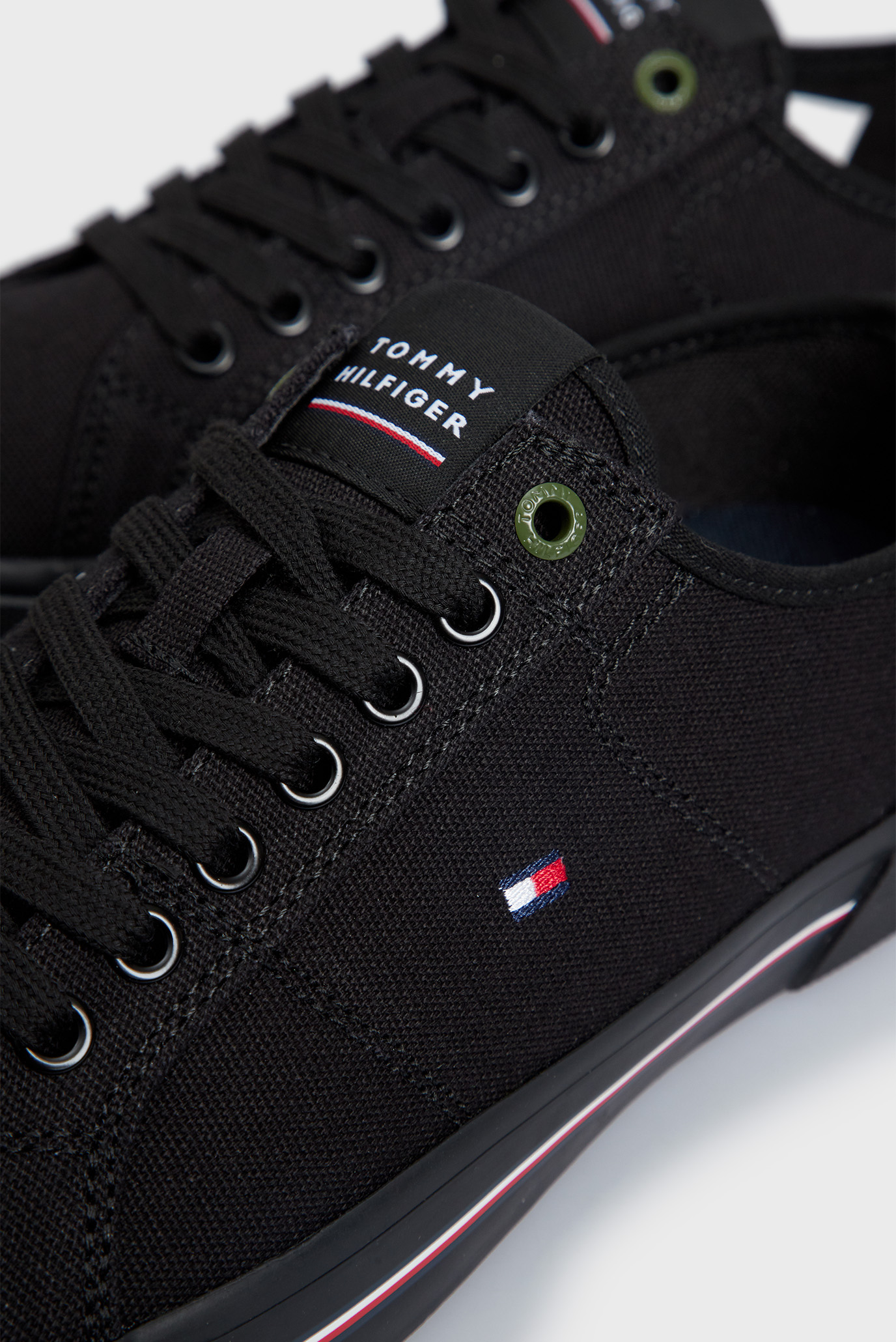 Мужские черные кеды CORE CORPORATE VULC CANVAS Tommy Hilfiger ...