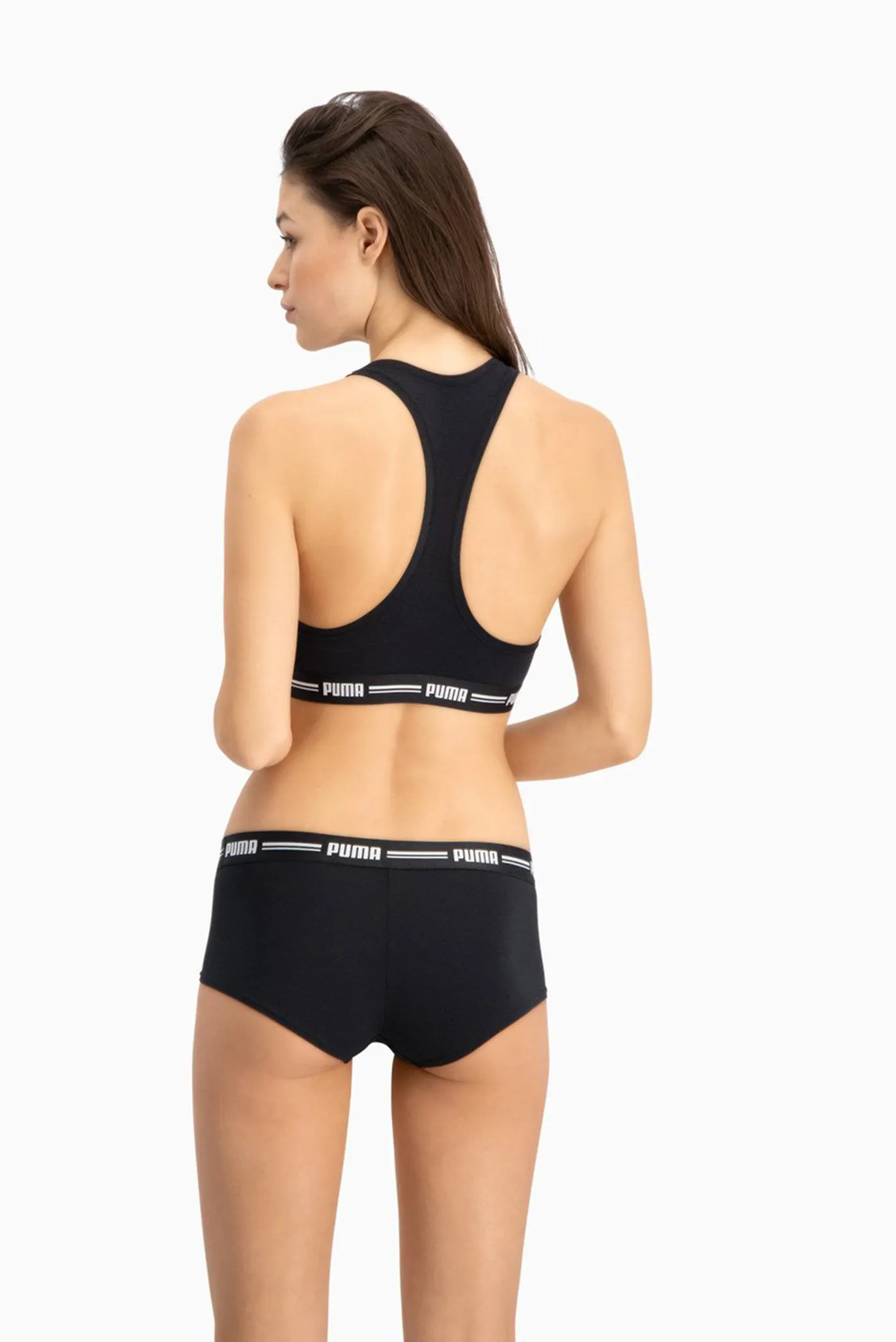 Женские черные трусики (2 шт) Women's Mini Shorts 2 Pack 4