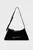 Женская черная сумка metal