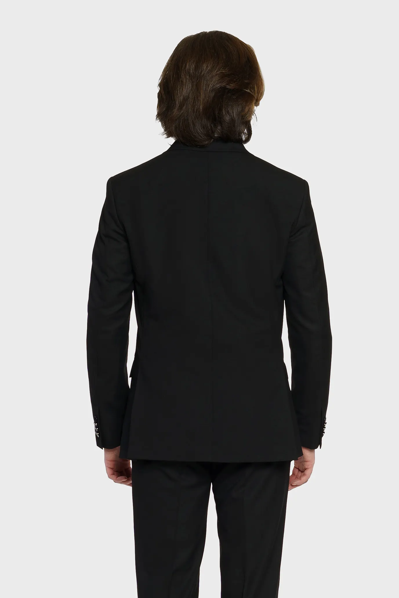 Чоловічий чорний піджак 4